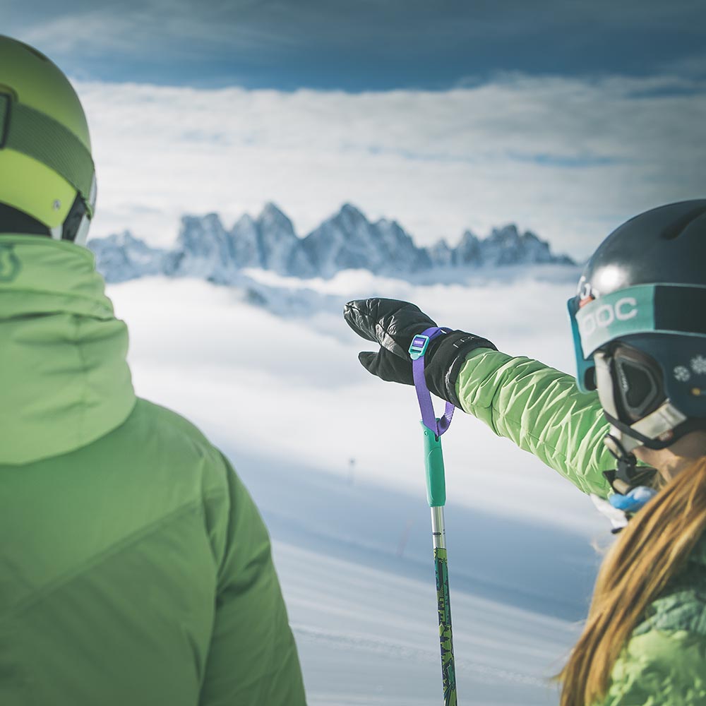 skiing sledding in the dolomites 2